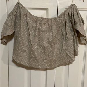 Half tie in the back top!